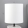 Camila table lamp E14 40W Gray 15x15x30cm Risalux