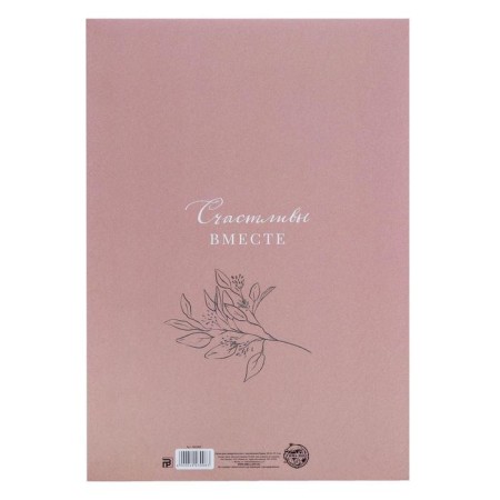 The folder for the certificate of marriage "Falter couple", A4-5