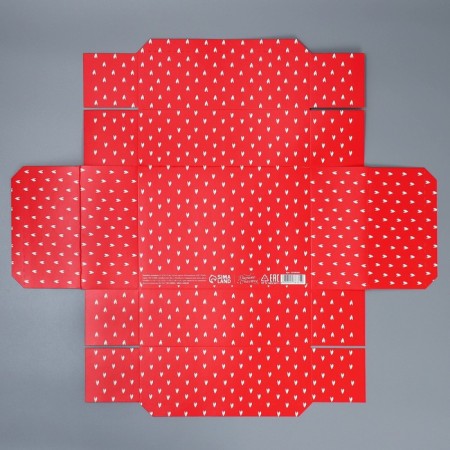 Gift folding box, packaging, “love”, 21 x 15 x 7 cm-5