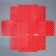 Gift folding box, packaging, “love”, 21 x 15 x 7 cm