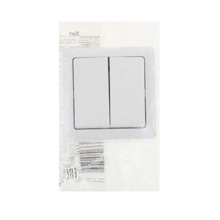 Hit switch Sche va56-232-b, 6 a, 2 keys, external, white color-2