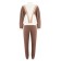 Women's costume (sweatshirt, trousers) minku: Casual Collection Color Ecrew, size 42