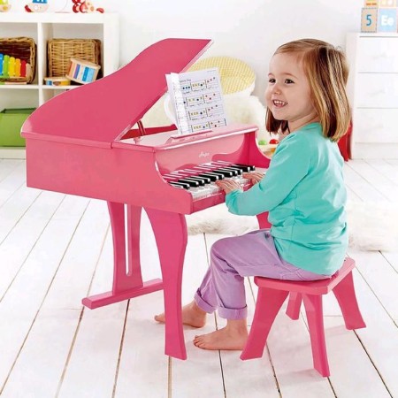 Musical toy "piano", pink color-2