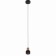 Suspended Mantra Gruissan, LED, 400LM, 3000K, 130 mm, black color