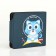 Wallet on the button, the color is blue