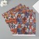 Scrapbooking paper bilateral "Africa" ​​density 180 grams set 5 pcs 30.5x32 cm