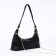 Bag-baget with a zipper, black color