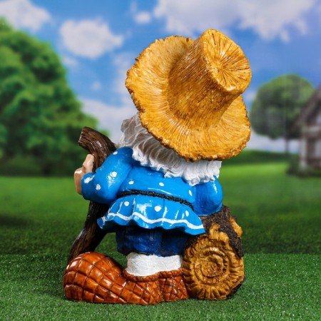 Garden Figure "Dwarf Lesovik" 35x27x49cm-2
