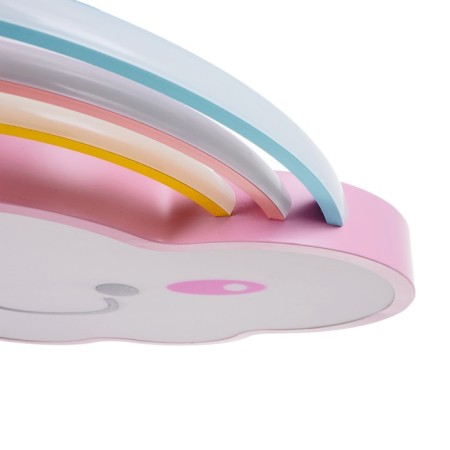 Lamp with PDD "Cloud" 1xLED 70W 3000-6000k Dimmer Pink 60x50x6 cm Bayerlux-6