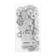 Puck enlarged tundra Krep, Din9021, M8, zinc, 1 kg