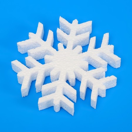 Form of foam "Snowflake" 15 x 15 x 2 cm-1