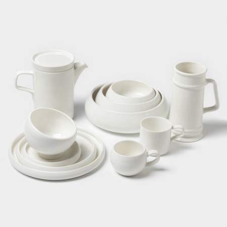 Mug Magistro Olivequeen, 750 ml, 13 × 10 × 18.5 cm, porcelain, white-3