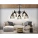Suspended chandelier Ambrella Light, Traditional, TR8015, 5HE27, Black Color