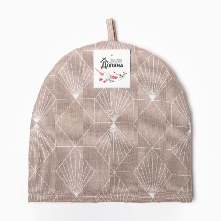Growd on the kettle "Dolyana" Geometry 28x28cm, 100% HL, 164g/m2-5