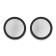 Spherical mirror, 50 mm, black, set 2 pcs