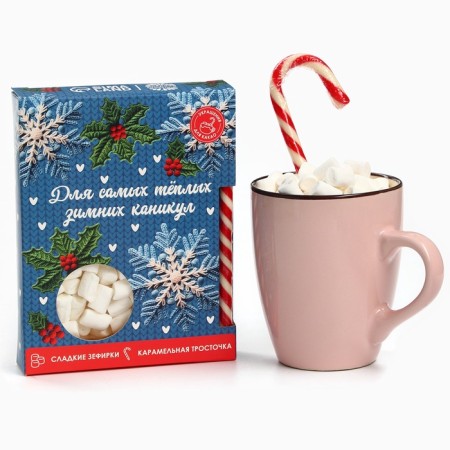 Marshmallow with candy for cocoa "for warm holidays"-2