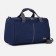 Sports bag with lightning, 2 outer pockets, long belt, blue color