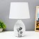 Table lamp "Flowers" 1xe14 40W white 20x20x31 cm.