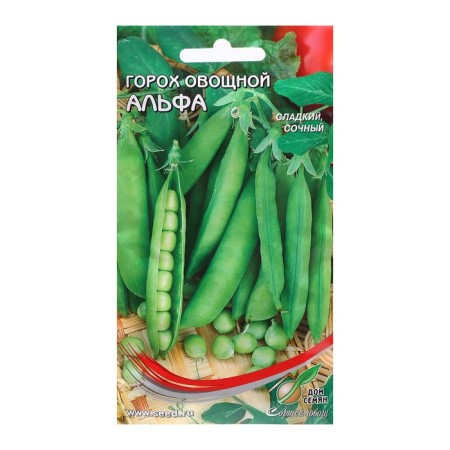 Seed peas "alpha" Sweet, 35 pcs