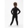 A set for a boy thermo (turtleneck, pants), black color, height 104 cm (30)