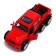 Metal machine "Jeep 6x6", 1:32, inertia, color red
