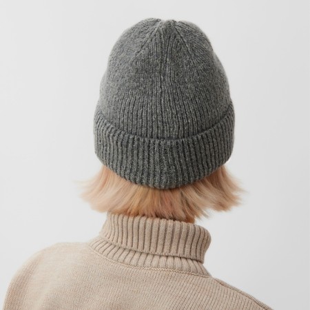 Women's hat minku, dark gray color, rr 56-58-2