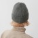 Women's hat minku, dark gray color, rr 56-58