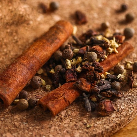 Gift set for the mulled wine "Your Smile": spices 30 g, glasses 250 ml, 2 pcs.-3