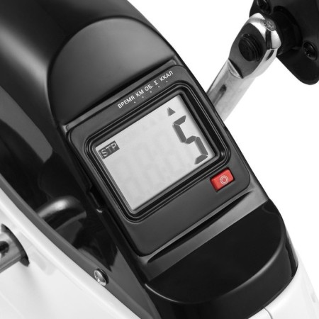 KitFort KT-4003 exercise bike, equipped with a monitor, power from AAA batteries-5