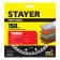 Diamond disk Stayer 3662-150_z02, segmented, d = 22.2 mm, 150 mm