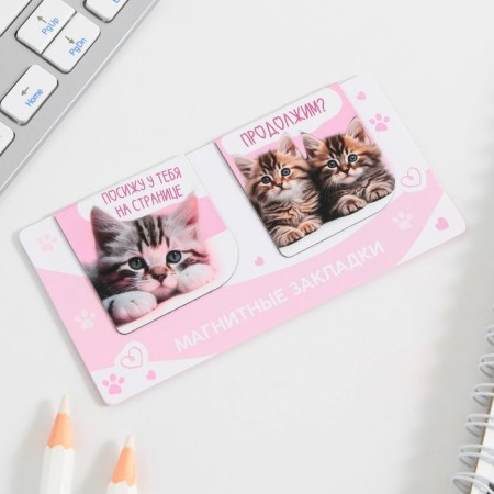 Magnetic bookmarks on the Books Substarm, 2 pcs.-1