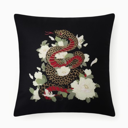 Ethel Pill "Dark Snake" 40x40 cm, 100% p/e, velor