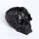 Aromatic candle in concrete "Black Skull", 14x11 cm, citrus-eucalyptus