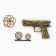 Souvenir weapon "Pistol" Rezzinkota, 15cm