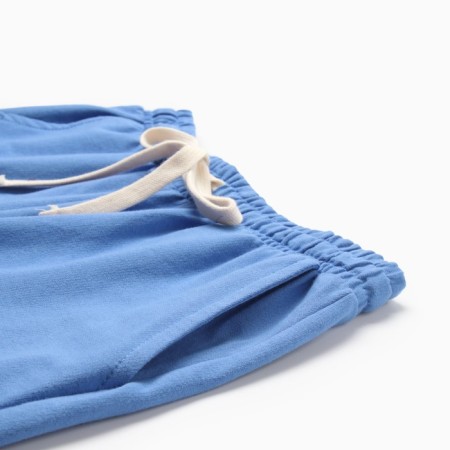 Women's shorts, blue color, size 46-1