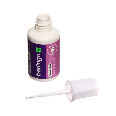 Corrective fluid 20 ml Berlingo, on a chemical basis, with a brush-3