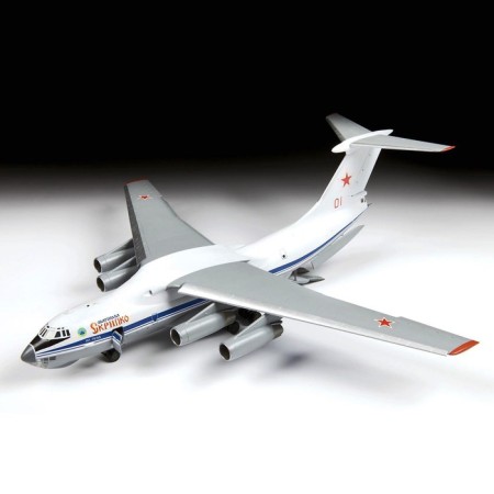 The national model "Russian military transport aircraft IL-76MD" Star, 1/144, (7011)-1