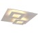 Ceiling light Mantra Dalia, Led, 3360lm, 3000k, 500x500x77 mm, white color