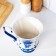 Mug "Spring", aut. Golubenkov N.A., 14x10x11cm, 380ml, 1 variety, gzhel