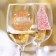 New Year's stickers on the glasses "Be happy", a set of 6 pcs