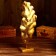 Souvenir "Leaf of a tree" aluminum 23x10x60 cm