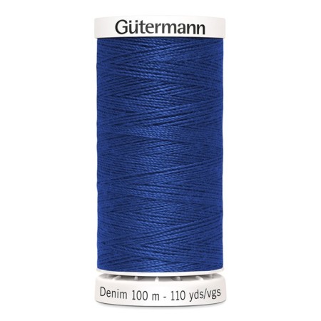 Denim 50 thread for sewing products from denim, 100 m, 700160 (6756)