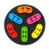 Board game for the logic "All balls", from 1 player, 5+