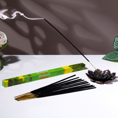 Incense Zed Black "Pachuli Patchouli", 8 sticks in the pack, tetrahedral