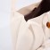 Bag Women's Tout on the valve, white color