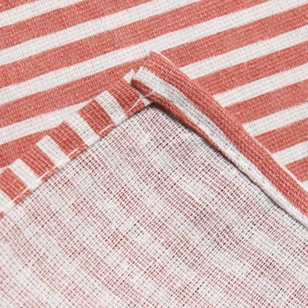 Apron of the Dolyana with a pocket, central red, 70*65 ± 4cm, 100% HL, Rogozhka-4