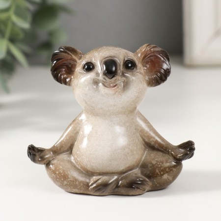Souvenir Polystone Lak "Coala in the Lotus Pose" 3.5x7.5x6.5 cm