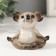 Souvenir Polystone Lak "Coala in the Lotus Pose" 3.5x7.5x6.5 cm