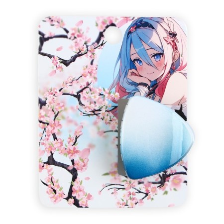 Hair crab "Sakura", 5 x 5 cm-2