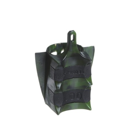 Boar-feeder plastic X-Feeder PL Camo River Mix M, Camo, 100 g, 40 ml-1